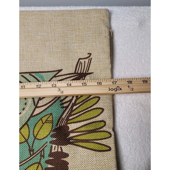 Owl Decorative Throw Pillow Cover 17x17 Home Decor Set Of 2 - Picture 4 of 6